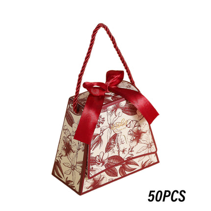 50pcs Wedding Candy Box Gift Box for Party Favors Decorative Candy Packaging