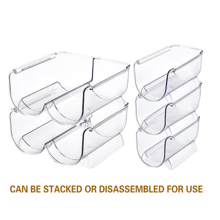 Water Cup Storage Rack Multi Layer Transparent Clear Space Saving Durable