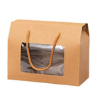 20pcs Window Handle Gift Box Folding Paper Biscuit Packaging Box for Party Favor