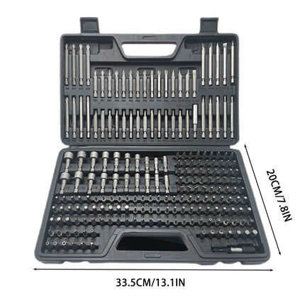 208PCS Precision Screwdriver Set Home Repair Tool Kit with Portable Storage Box