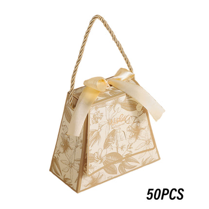 50pcs Wedding Candy Box Gift Box for Party Favors Decorative Candy Packaging