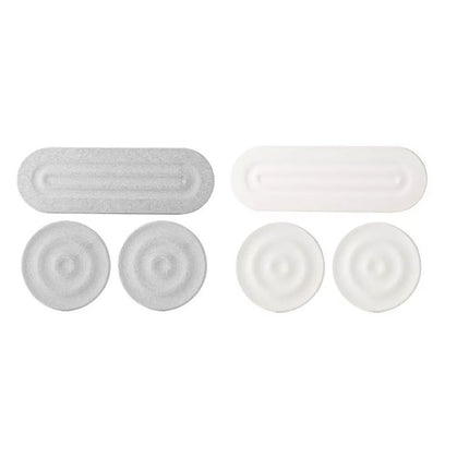 3PCS Bathroom Countertop Water Absorbing Pads Quick Drying Faucet Washbasin Mat