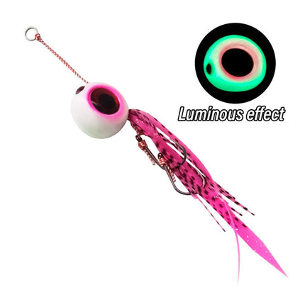 Luminous Fishing Lures Glow Fake Lures Bright Artificial Baits for Night Fishing