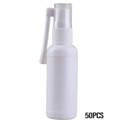 50PCS Rocker Sprayer 360 Degree Spray Bottle Small White Refillable Mist Container