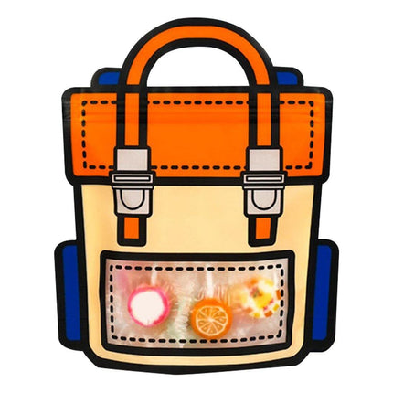 50pcs Portable Gift Bags Toy Snack Packing Bags Small Clear Storage Pouch