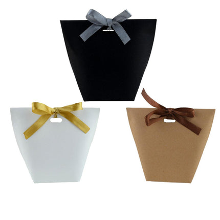 50PCS Kraft Paper Bag Party Candy Treat Storage Bag Recyclable Gift Shopping Bag