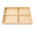 Wooden Jewelry Display Trays 5pcs Bracelet Storage Organizer for Rings Earrings