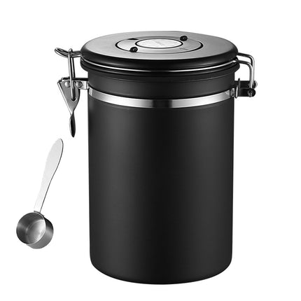 Coffee Powder Sealed Jar Airtight Storage Container for Kitchen Tea Sugar Beans