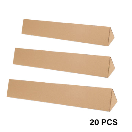 20pcs Triangular Carton Packing Box Express Mailing Box For Fragile Items