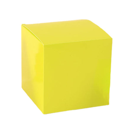 50pcs Colourful Square Paper Boxes Gifts Packaging Craft Supplies Storage Boxes