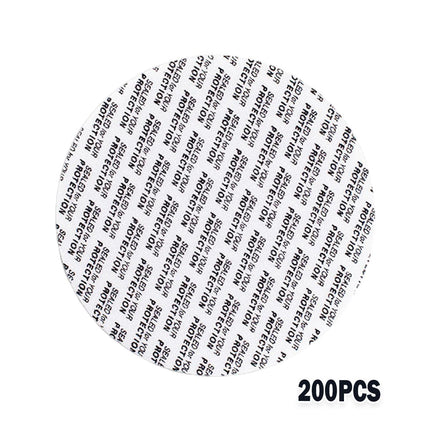 200pcs Pressure Sensitive Gasket Self Adhesive Bottle Cap Sealing Liner for Jars