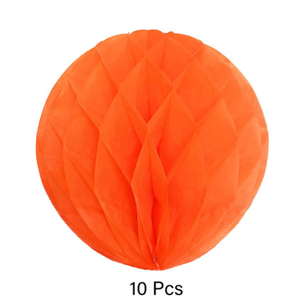 Paper Honeycomb Lanterns 10pcs Hanging Party Decorations Holiday Event Supplies