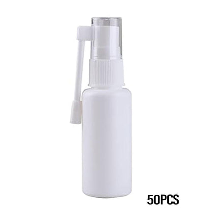 50PCS Rocker Sprayer 360 Degree Spray Bottle Small White Refillable Mist Container