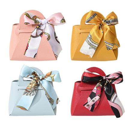 20pcs Wedding Candy Box Portable Gift Bag Party Favor Packaging Sweet Treat