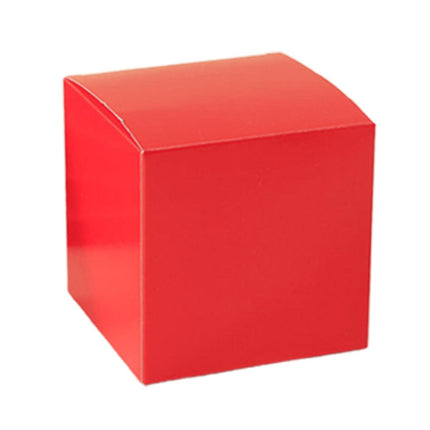 50pcs Colourful Square Paper Boxes Gifts Packaging Craft Supplies Storage Boxes