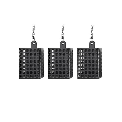 3pcs Bait Cage Attachment Tool Fishing Nesting Device for Outdoor Angling Use