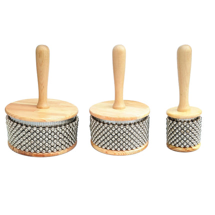 Orff Percussion Instrument Cabasa Handheld Rhythm Cabasa Music Shaker Tool