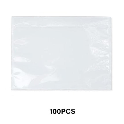 Plastic Bags 100PCS Transparent Zip Lock Clear Resealable Storage Packaging