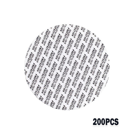200pcs Pressure Sensitive Gasket Self Adhesive Bottle Cap Sealing Liner for Jars