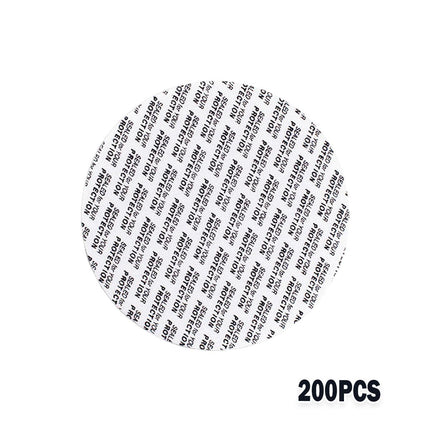 200pcs Pressure Sensitive Gasket Self Adhesive Bottle Cap Sealing Liner for Jars