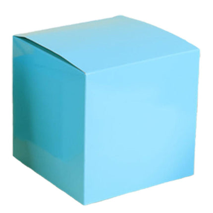 50pcs Colourful Square Paper Boxes Gifts Packaging Craft Supplies Storage Boxes