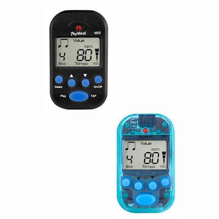 Metronome Digital Lcd Clip-On Mini Professional For Guitar Violin Accessories Au - Aimall