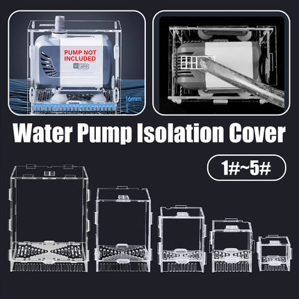 Aquarium Pump Guard Cover Fish Safe Pre Filter Strainer Anti Suction Protector