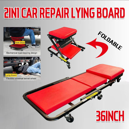 36Inch Car Repair Creeper Board Mechanic Sliding Under Car Auto Maintenance Tool