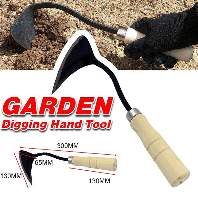 Homi Korean Traditional Plow Hoe Farming Garden Digging Hand Tool Youngju Daejan - Aimall