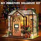DIY Miniature Garden House with LED – Ideal for Crafters and Home Decor Lovers
