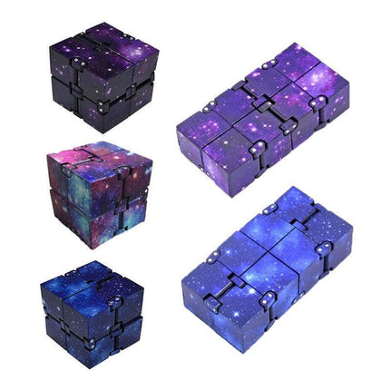 Infinity Cube Fidget Toys Magic Puzzle Sensory Autism Anxiety Adhd Stress Relief - Aimall