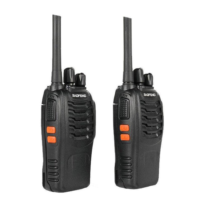 2~6X Bf-88E Two Way Radio Walkie Talkie Uhf 400-470Mhz Handheld + Earbuds - Aimall