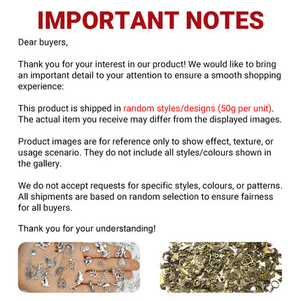 Mixed Tibetan Charms Pendants 50g Silver Bronze for Jewellery DIY Craft Making