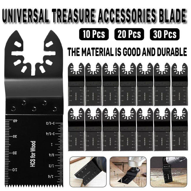 10/20/30PCS Universal Metal Saw Blades for Woodworking Power Tools Multifunction