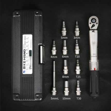 Bike Hand 1/4 Inch Torque Wrench Set 2 to 24Nm