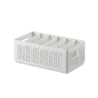 Wardrobe Storage Basket Set Multi-Size Compartment Boxes for Clothes Storage
