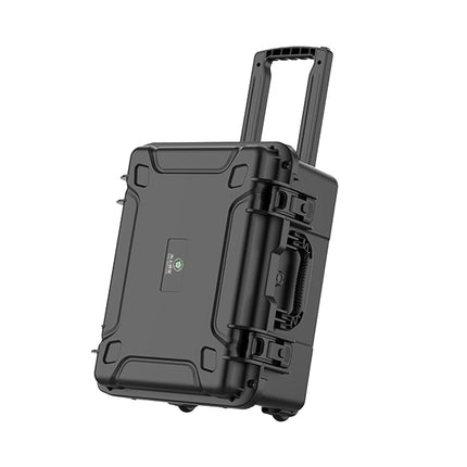 Rolling Tool Box Trolley Case with Wheels Lockable Heavy Duty Plastic Storage