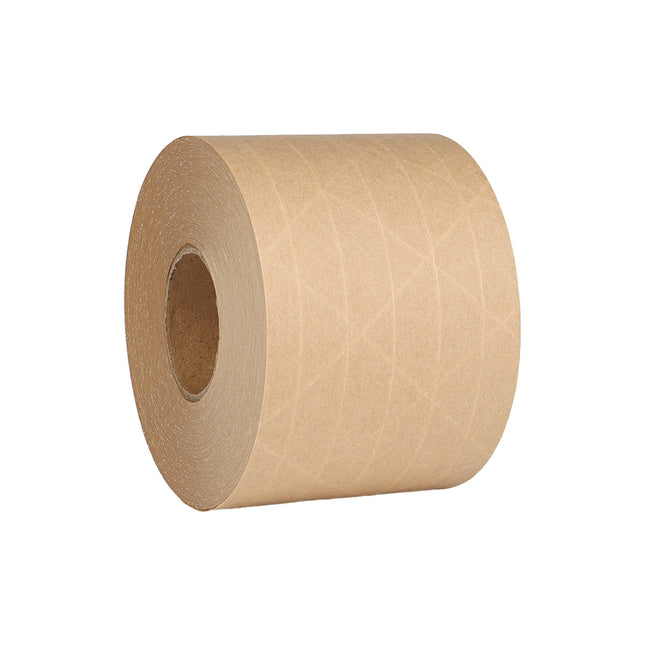 3 Rolls Wet Strength Kraft Paper Tape Easy to Tear Writeable