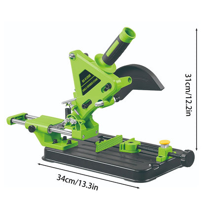 Universal Angle Grinder Stand Adjustable Cutting Tool Holder Support Table Saw Base