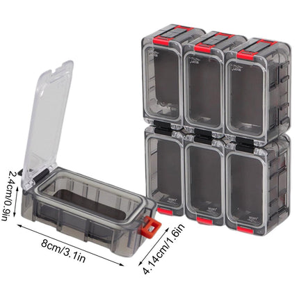 Luminous Fishing Accessory Box Multi Compartment Hook Storage Tackle Case