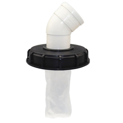 Plastic Drum Cover Filter Lid Cap Ton Barrel Cover Universal Threaded Seal Top