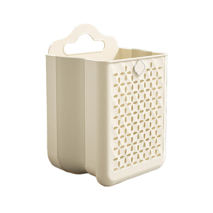 Wall Mounted Foldable Laundry Basket for Bedroom Laundry Room Space Saving