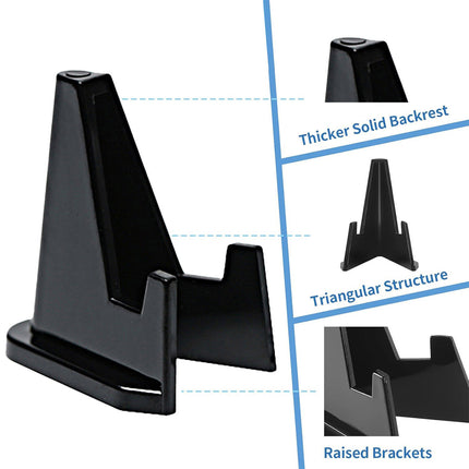 Triangular Display Stand Holder For Coin Banknote Round Square Holder Display