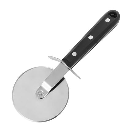 Stainless Steel Pizza Knife Cutter Kitchen Baking Tool Round Slicer for Dough