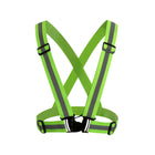 Reflective Shoulder Straps Safety High Visibility Vest for Night Running Cycling