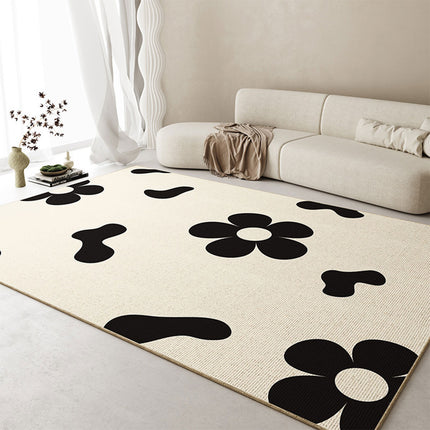 Living Room Carpet Anti Slip Simple Home Floor Mat Soft Decorative Area Rug