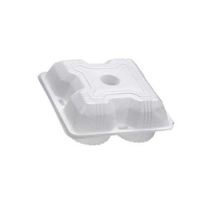 100PCS Disposable Food-Container 4/6 Grids Easy to Stack for Takeaway Box Meal