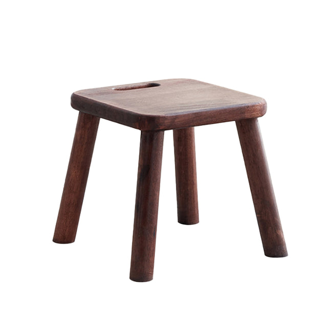 Home Solid Wood Small Bench Shoe Bench Compact Design for Entryway Living Room