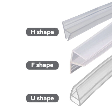 Sealing Strip Windproof Silica Gel Strip for Glass Doors Windows Anti Collision