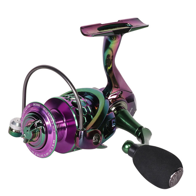 Fishing Spinning Reel 6 Sizes Line Wheel Smooth Gear Tackle Freshwater Saltwater